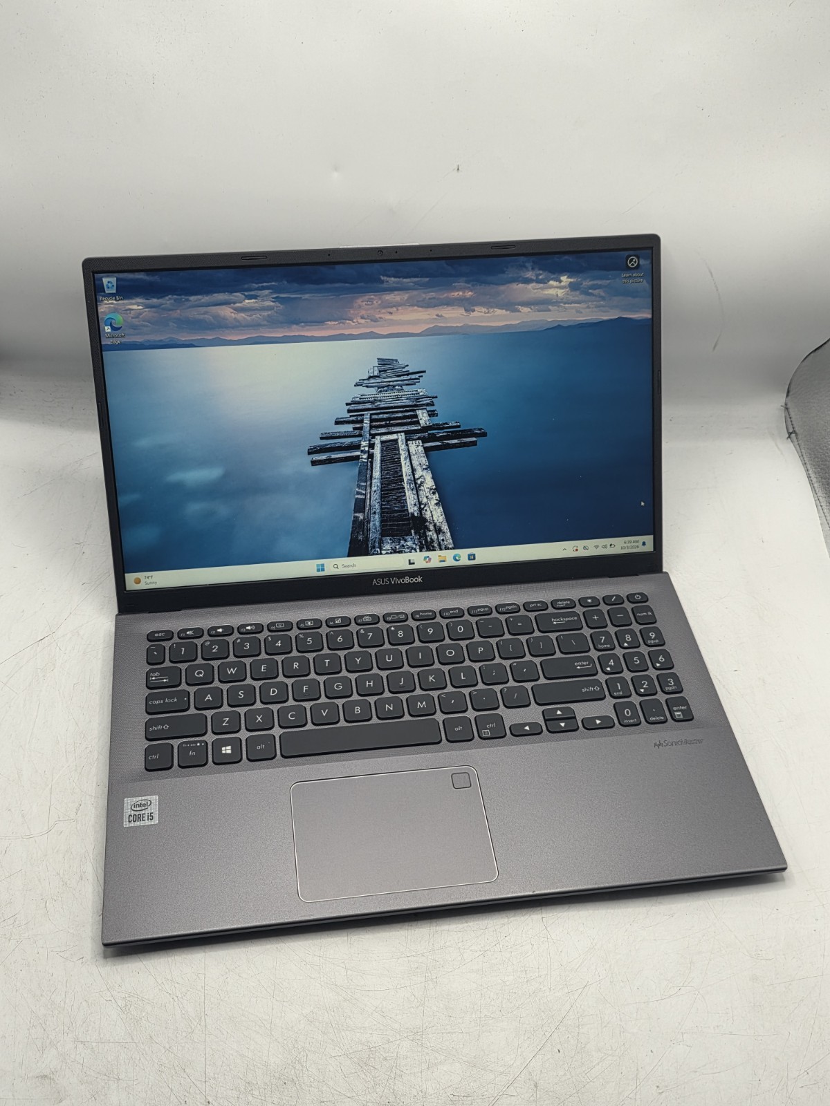 ASUS VivoBook F512J 15.6" FHD Laptop Intel i5-1035G1 8GB RAM 256GB SSD Win11H