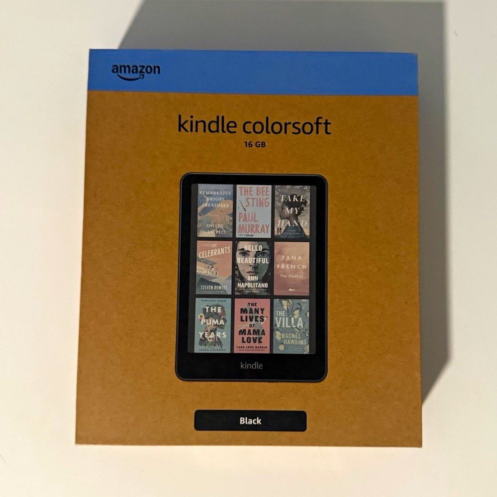 Amazon Kindle Colorsoft 16GB Black 7in Color Touchscreen Waterproof Wi‑Fi