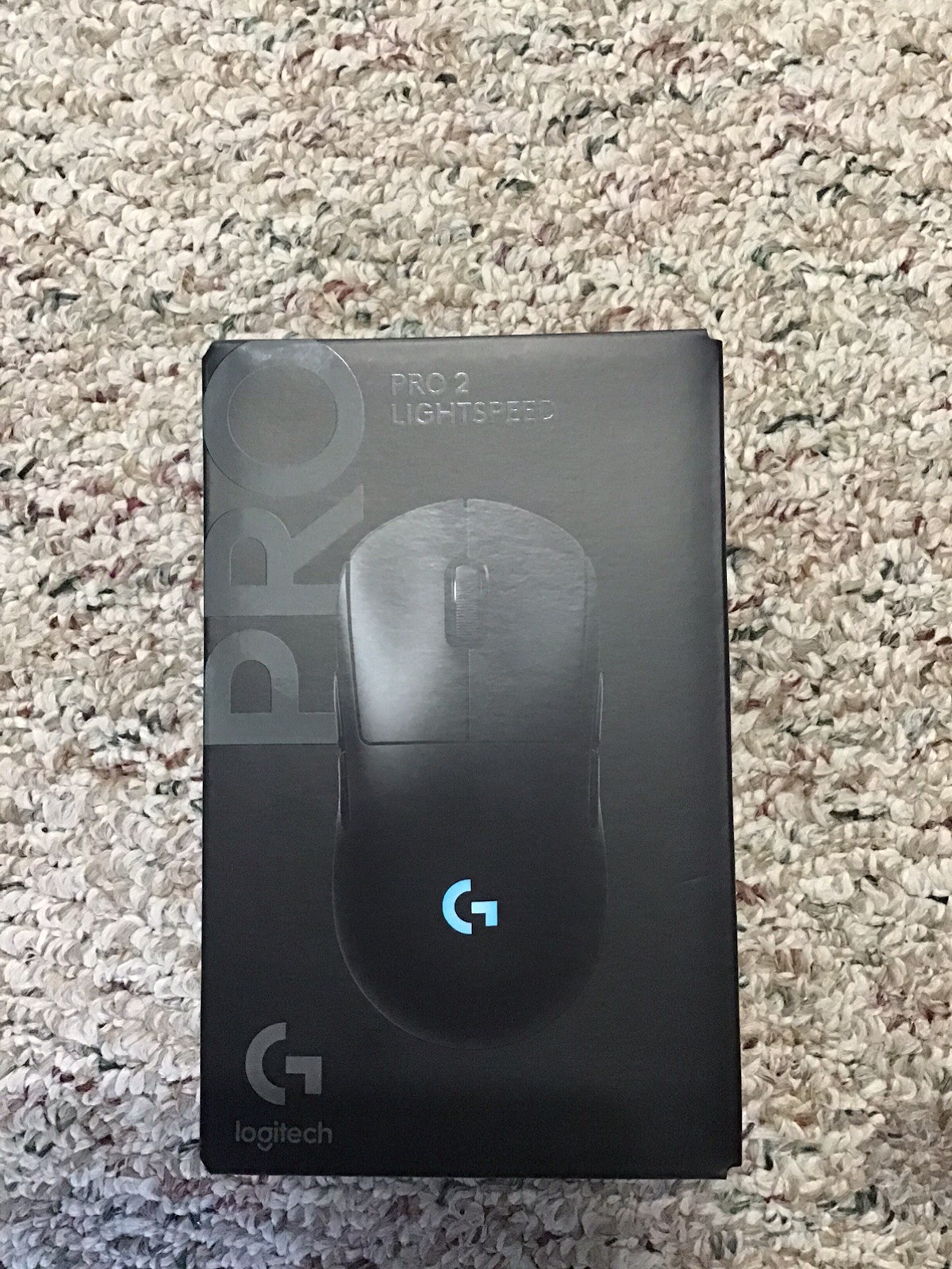 Logitech Pro 2 Lightspeed Wireless Gaming Mouse MR0110 Black - NEW