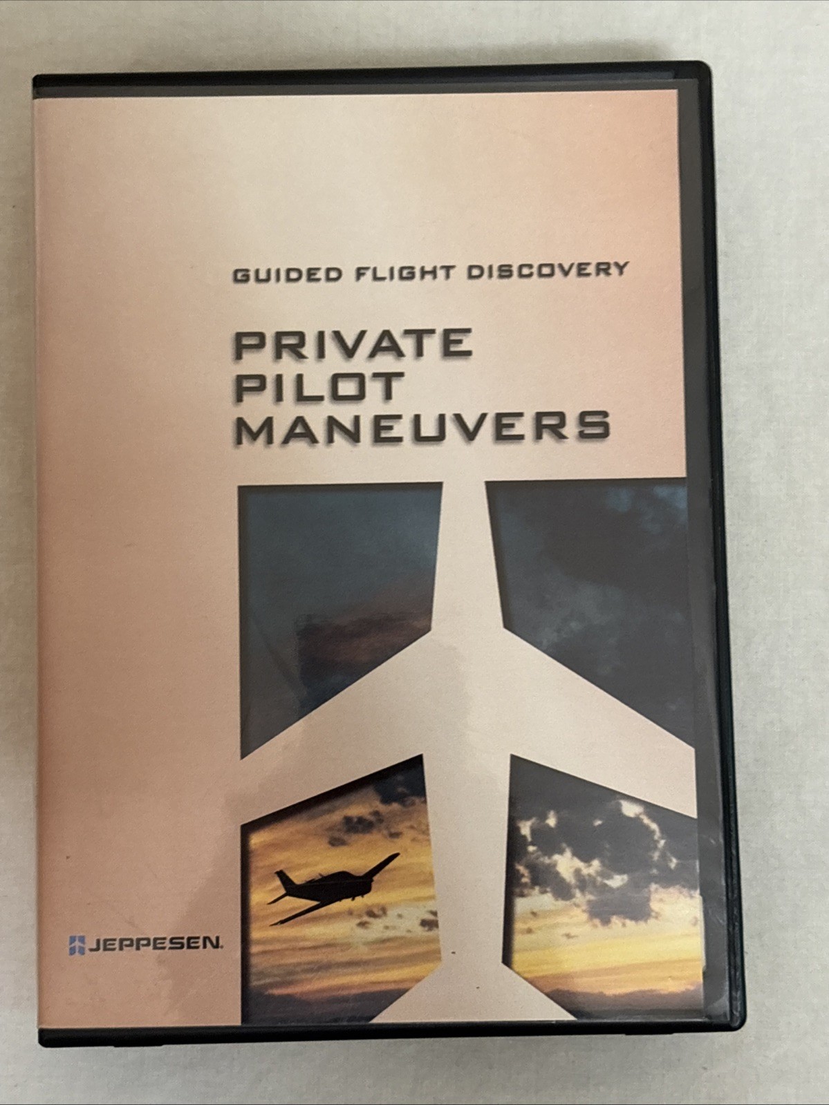 Jeppesen Private Pilot Maneuvers Multimedia Training 5 Disc CD-ROM PC Windows