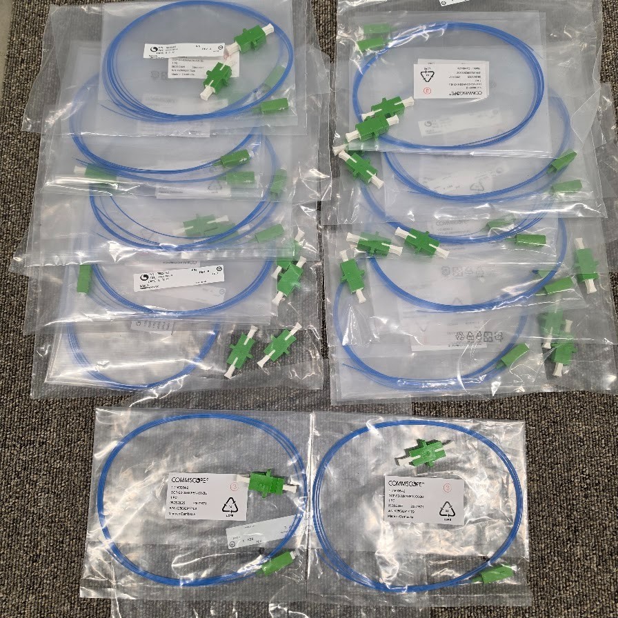 20 Count - Commscope Fiber Optic Pigtail OCP-S2 SC/APC  2-Meter  OCP-S2-02MASEN