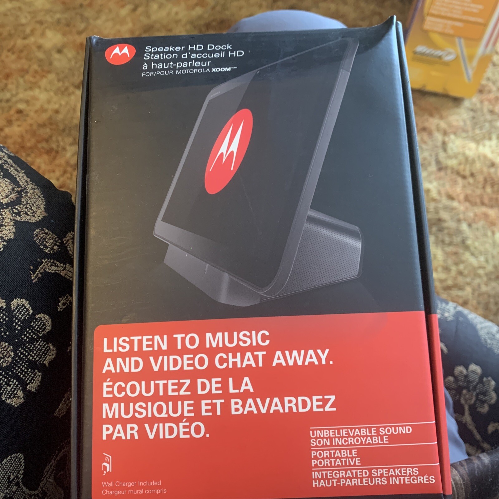 Motorola HD Speaker Dock for Motorola XOOM Tablets - Dock ONLY New in box