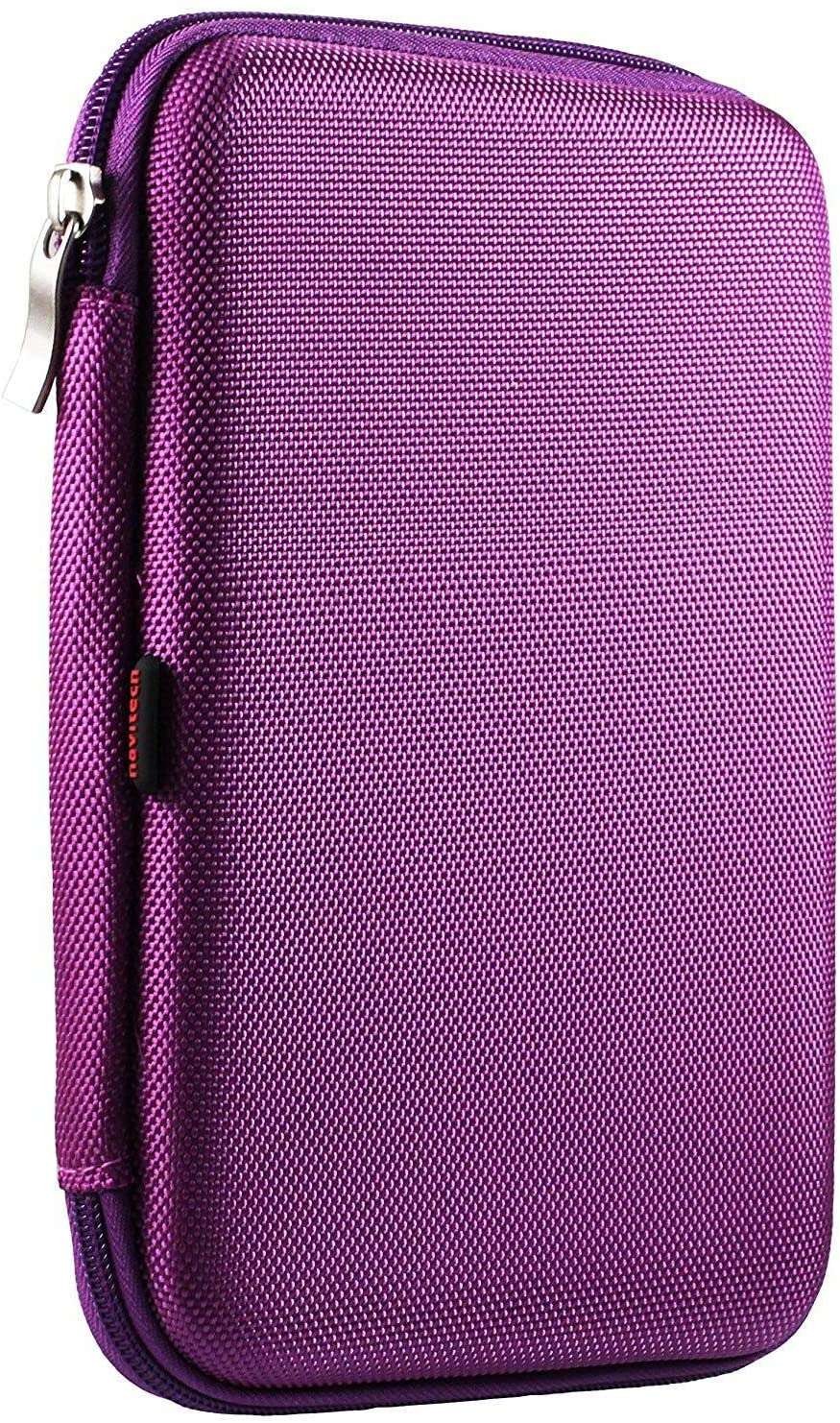 Navitech Purple Hard Case For PRITOM TAB7 PRO Kids Tablet
