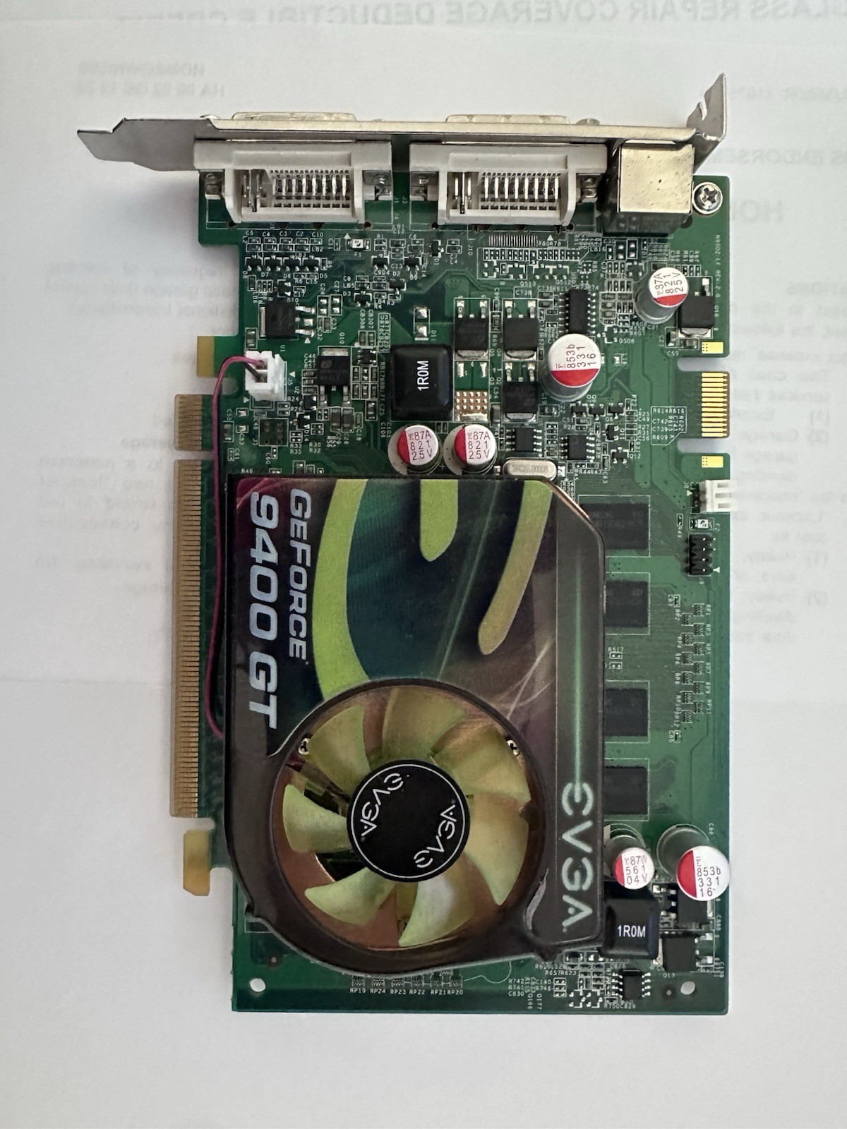 EVGA E-GeFORCE 9500 GT Video Card 512MB DDR2 Graphics Card Dual DVI
