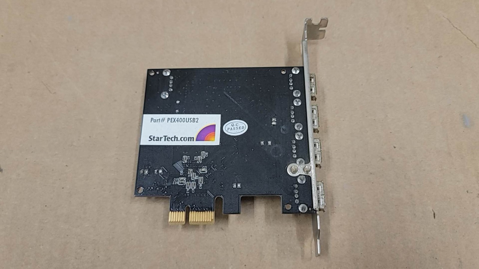 StarTech PEX400USB2 Controller Adapter Card 4 Port USB 2.0 Card
