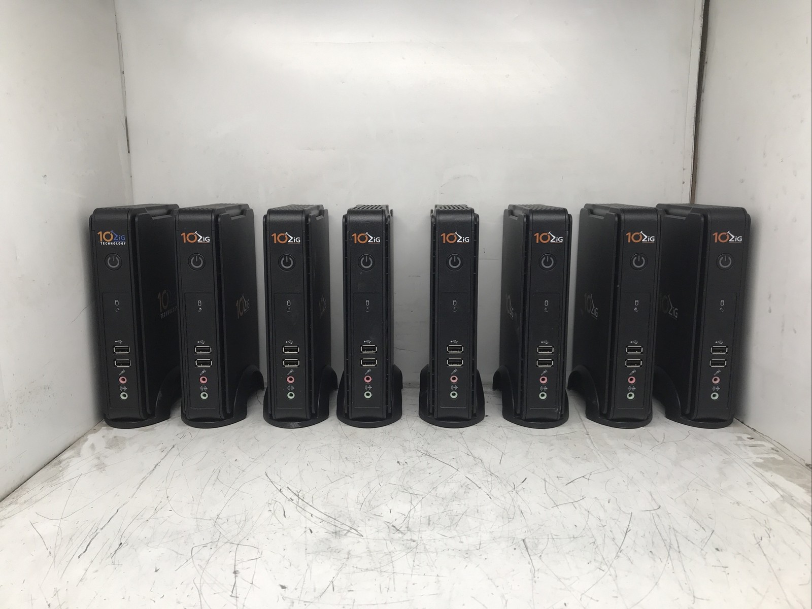 Lot of 8 10ZiG Series 5800Q Thin Client Computers Model 58XXQ Factory Reset