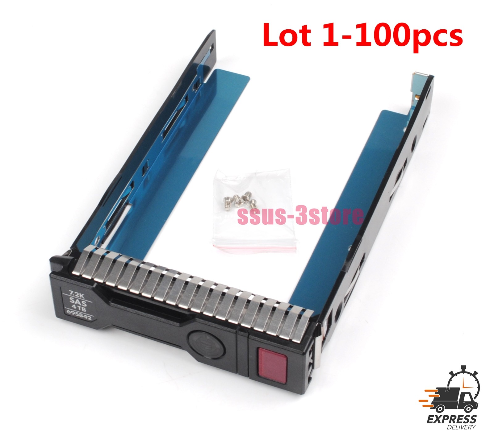 Lot OEM HP 651314-001 3.5" HDD Tray for ML350e ML310e SL250s G10 G9 G8 SAS SATA