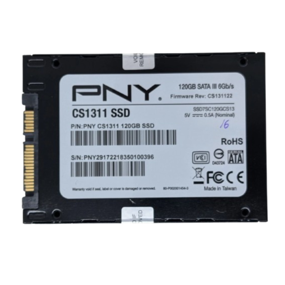 PNY CS1311 120GB 2.5" SATA III Internal SSD SSD7SC120GCS13 6Gb/s