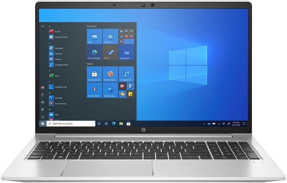 HP ProBook 650 G8 Laptop i7-1165G7 16GB 512GB NVMe 15.6" Win 11 Pro Refurbished