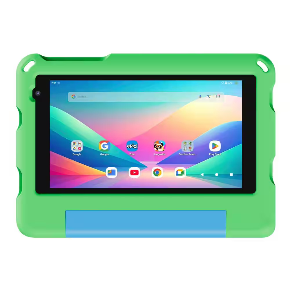 7 In. A7 Educational Kids Tablet with Epic and Lingokids 32GB with Parental Cont