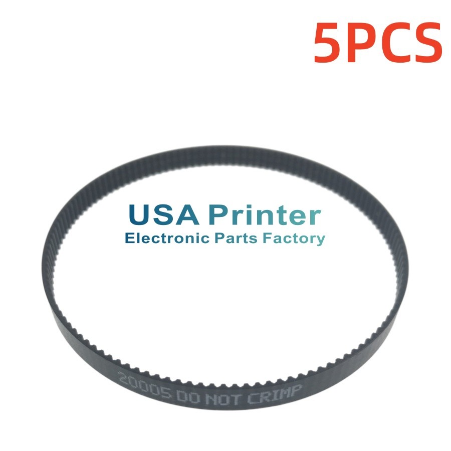 5PC 79867M 20005 300dpi 600dpi Main Drive Belt Zebra ZM400 S4M ZM600 ZT410 ZT420