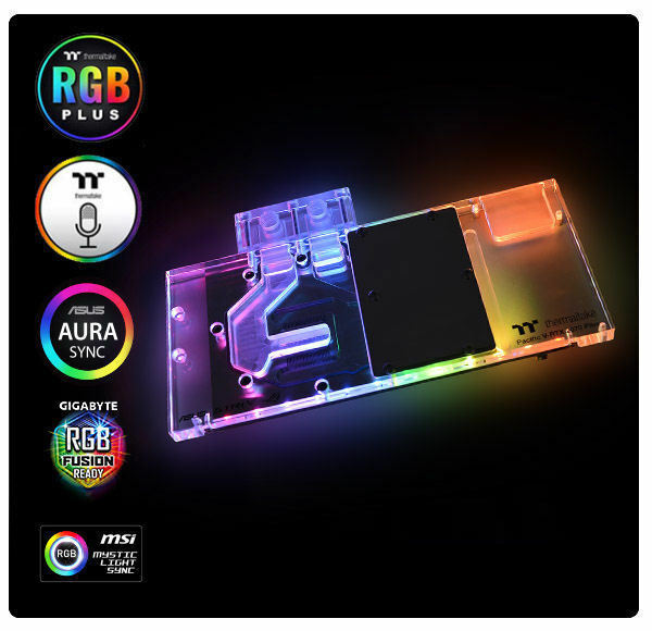 Thermaltake CL-W254-CU00SW-A Pacific V-RTX 2070 Plus (ASUS ROG)