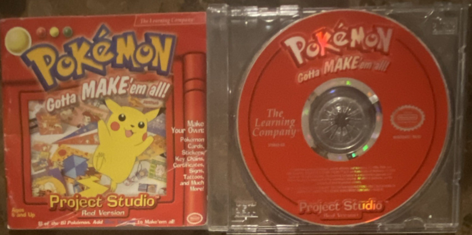 Pokémon: Gotta Make ‘Em All - Project Studio: Red Version 1999 PC