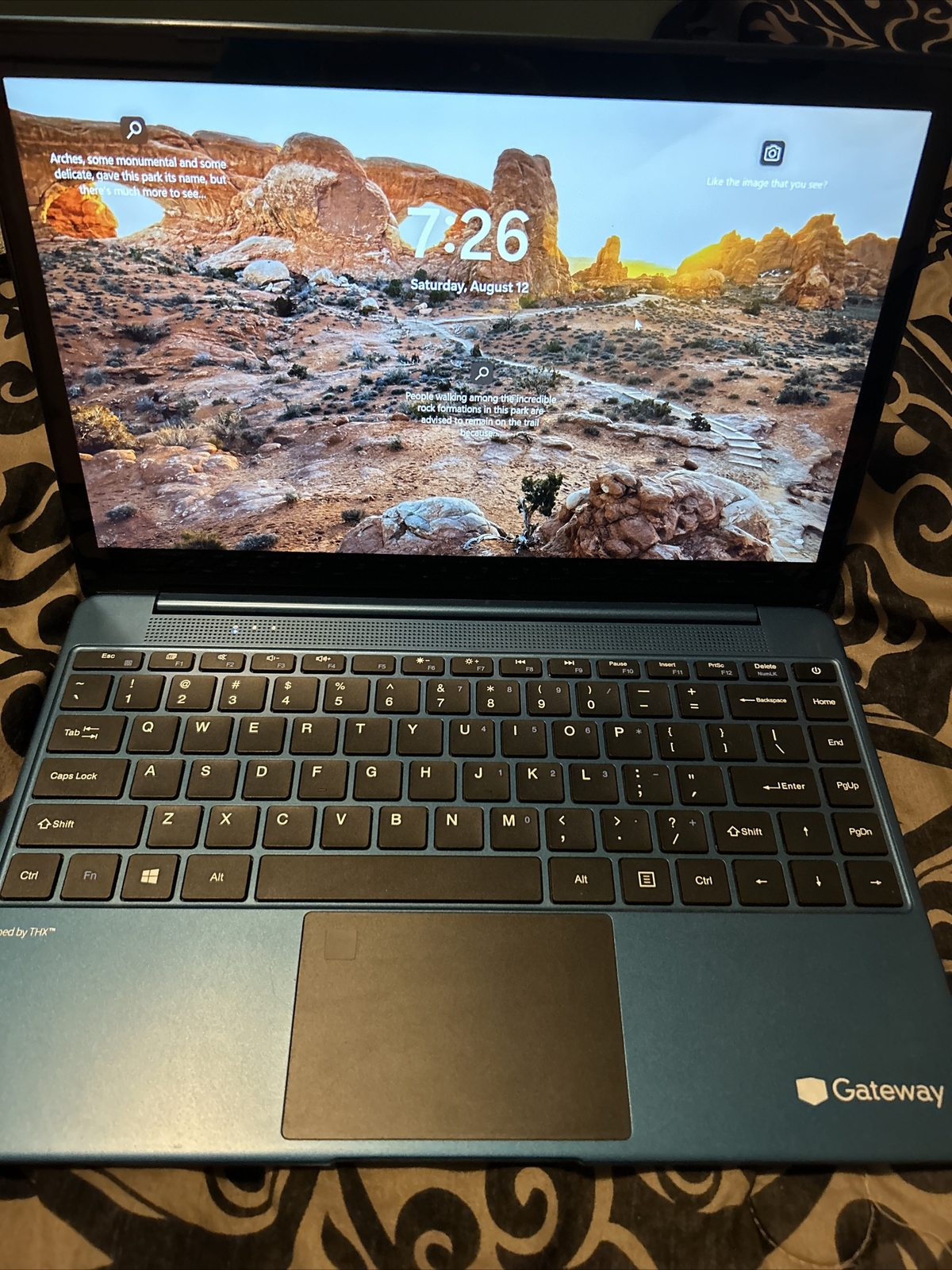gateway laptop Model: GETN141-10BL.     512GB