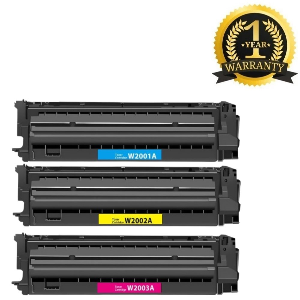 3PK W2001A, W2002A, W2003A Toner Ctg Compatible for HP (658A) M751dn, M751n