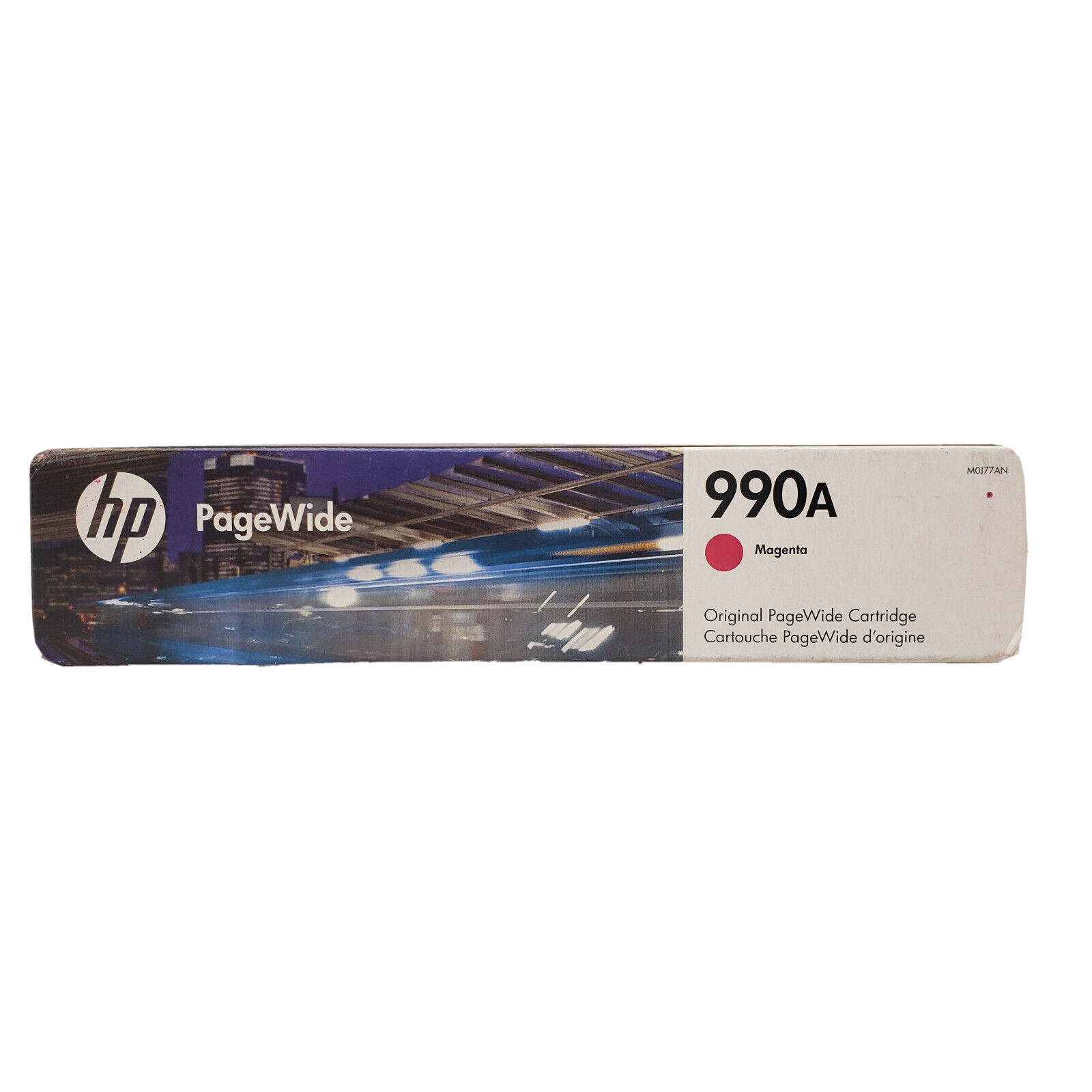 HP 990A Magenta Original PageWide Cartridge - M0J77AN - 755dn 774dns 750dw 772dw