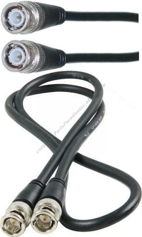 3ft short BNC RG59 Security/DSR/DVR Video Camera/Cam Coax/Coaxial Cable $SH DISC