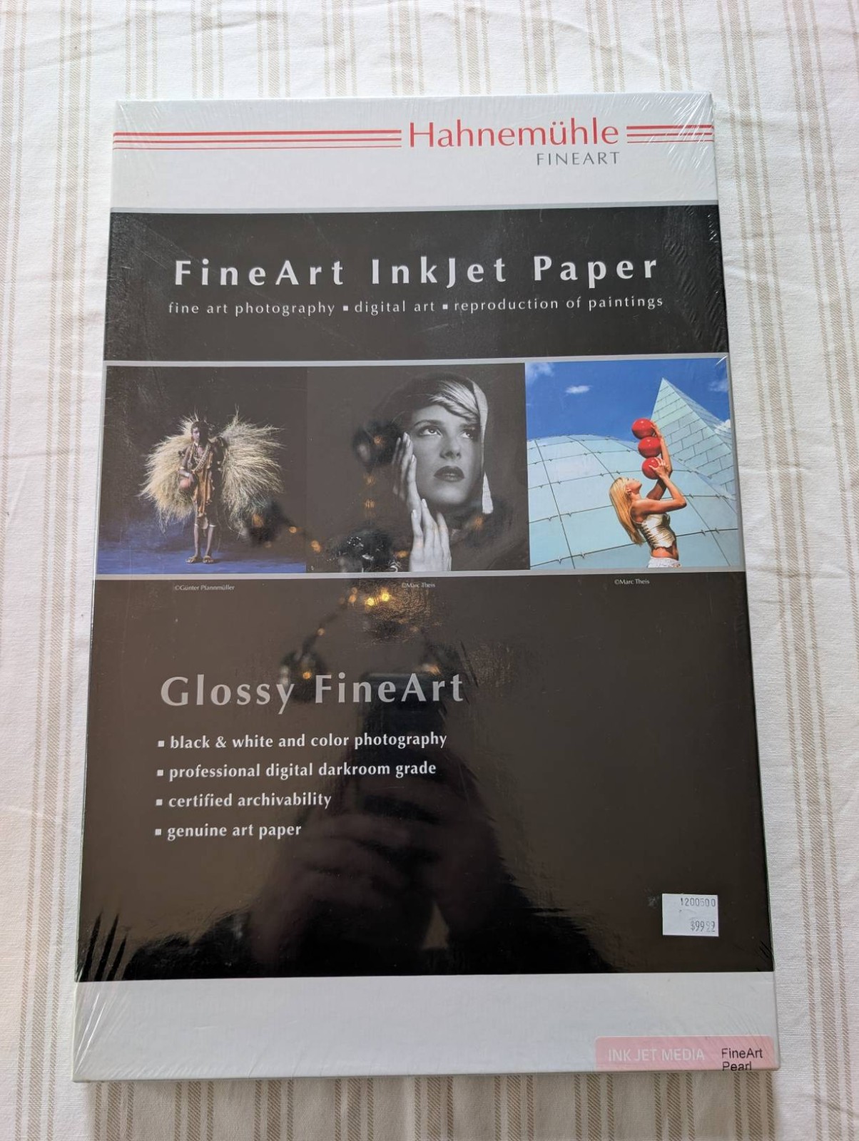 Hahnemuhle FineArt Pearl Paper 285 gsm 11" x 17" 20 Sheets NEW & SEALED