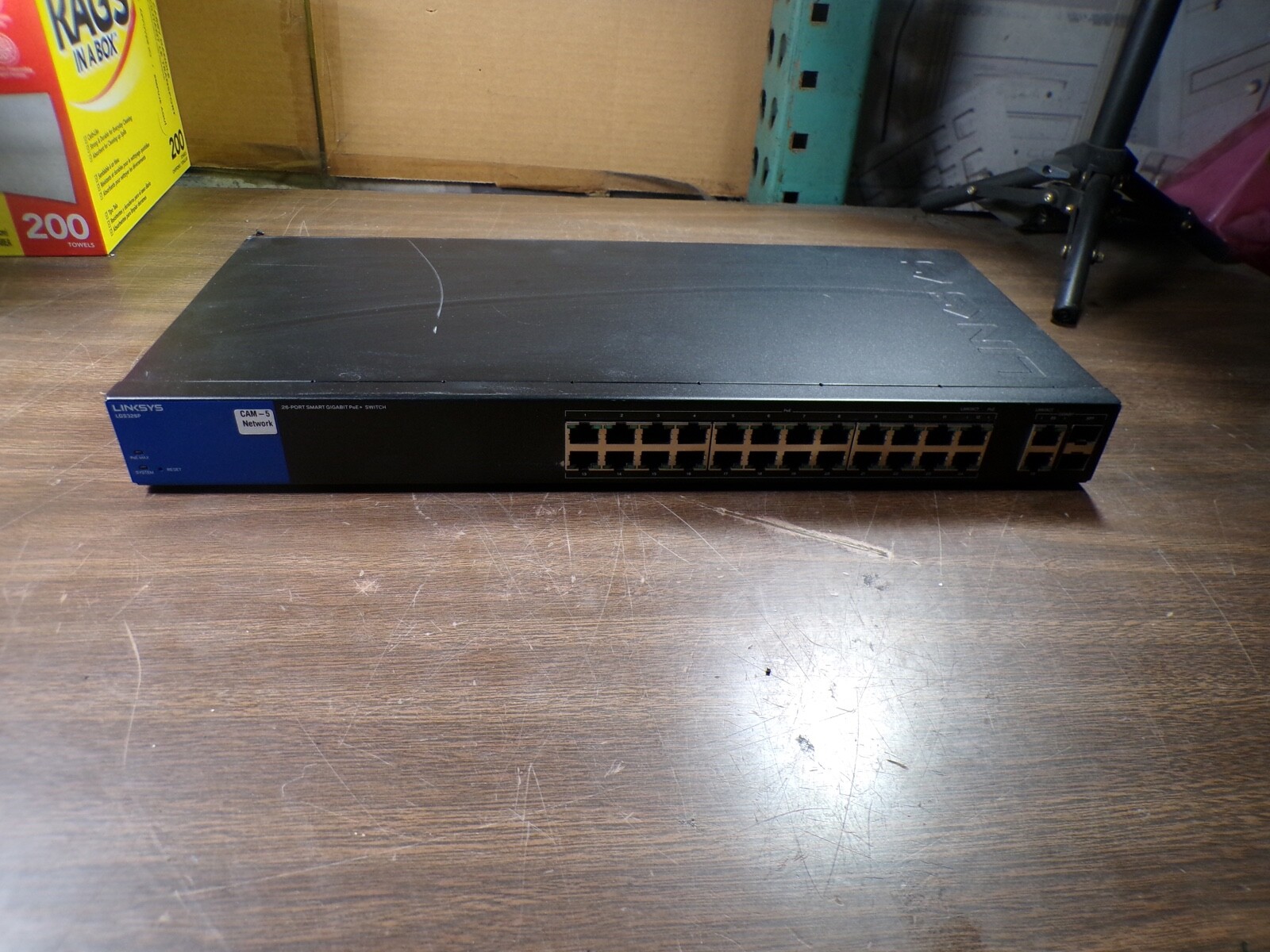 LINKSYS LGS326P 26-PORT SMART GIGABIT