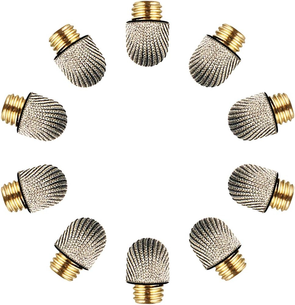 Elzo Replacement Fiber Tips, Pack of 10 Stylus Replaceable Mesh Tips with Nanofi