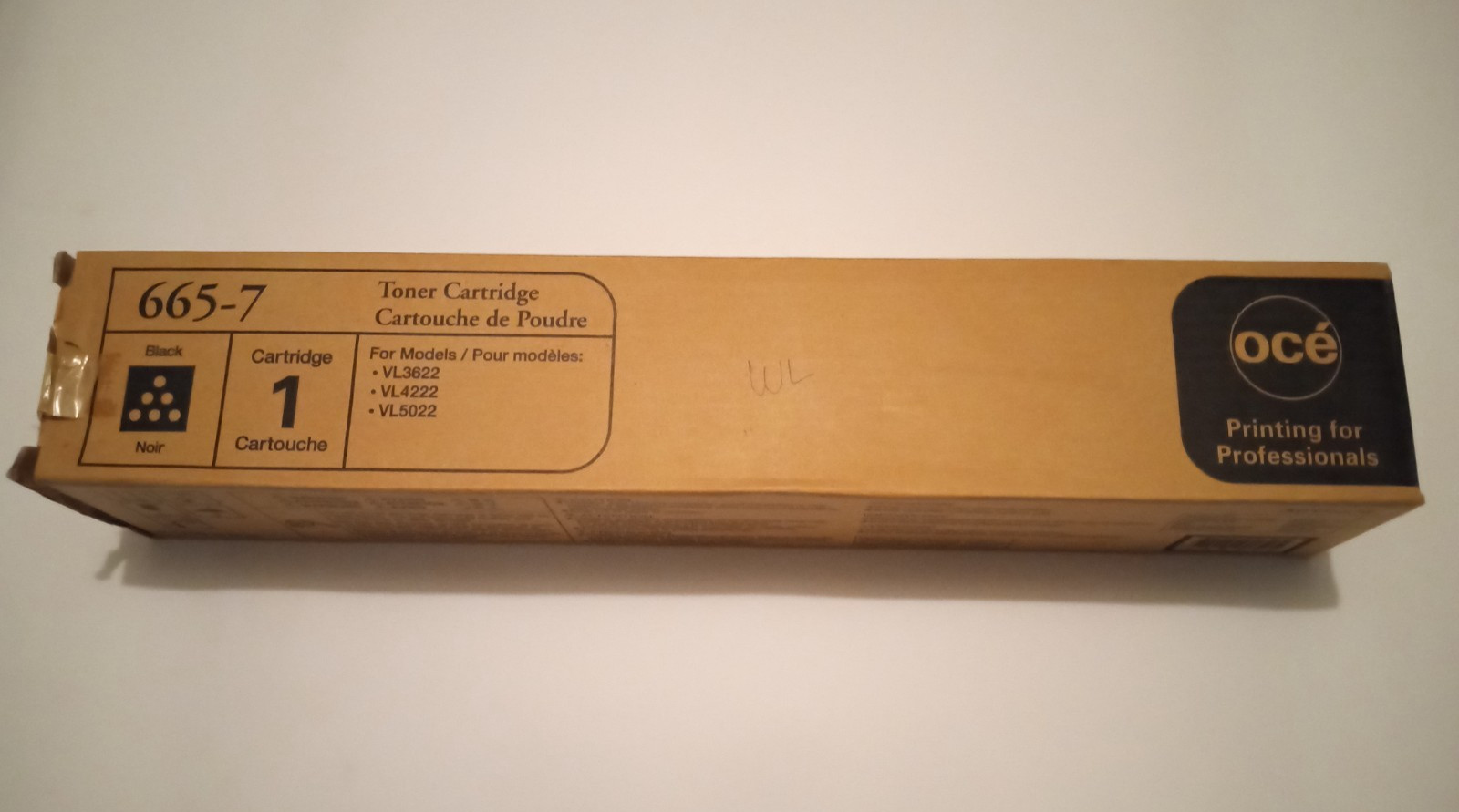 Genuine OCE 665-7 Black Toner Cartridge Variolink 3622 Open Box