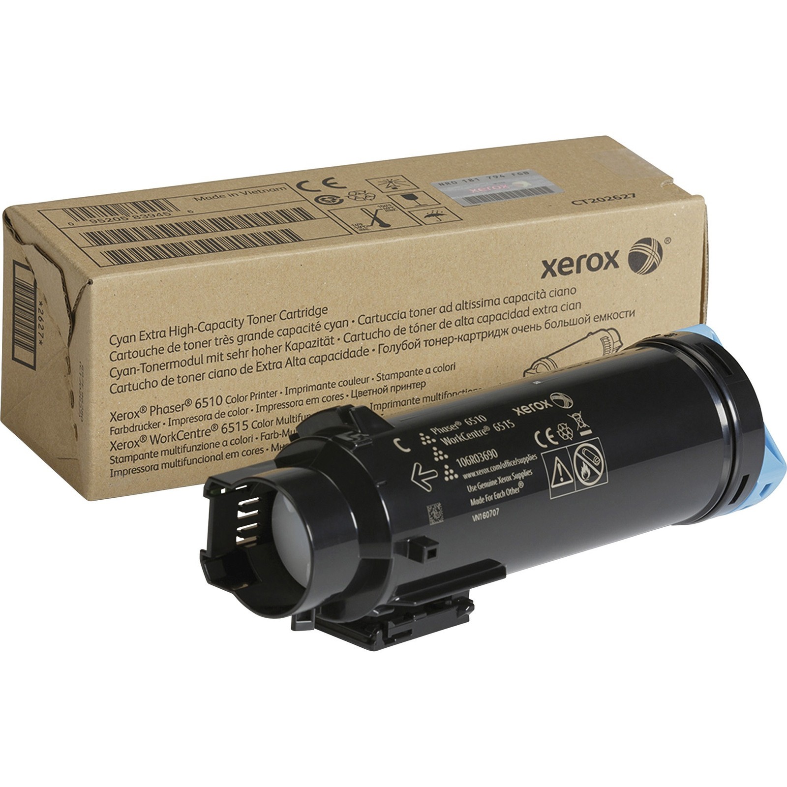 Xerox Original Toner Cartridge - Cyan (106R03690)
