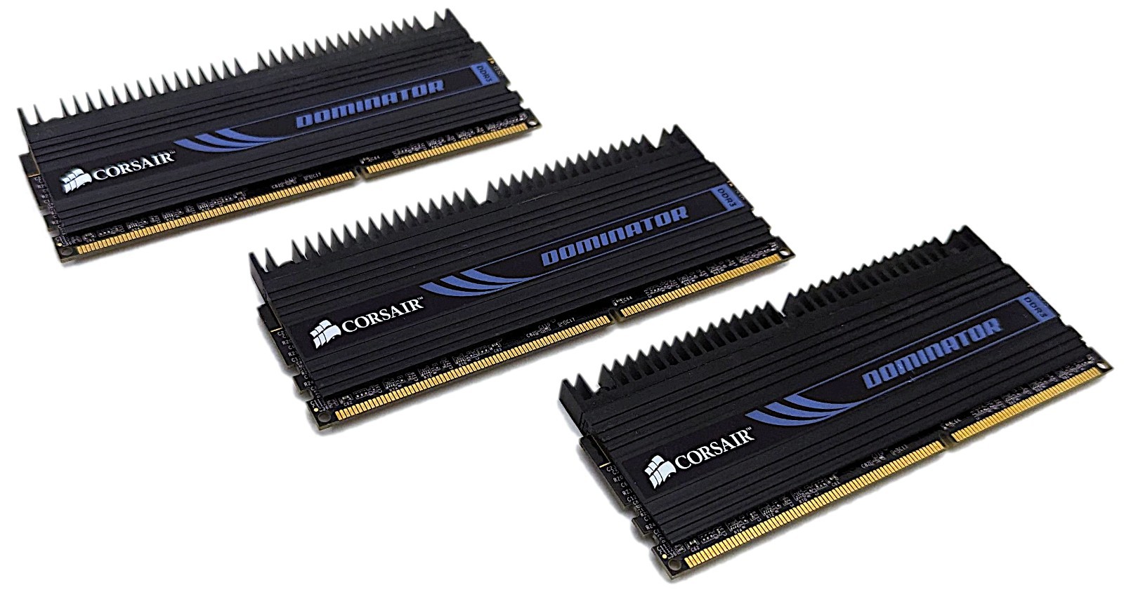 Corsair Dominator 6GB Kit (3x2GB) DDR3 1600MHz PC3-12800 RAM DIMM TR3X6G1600C8D
