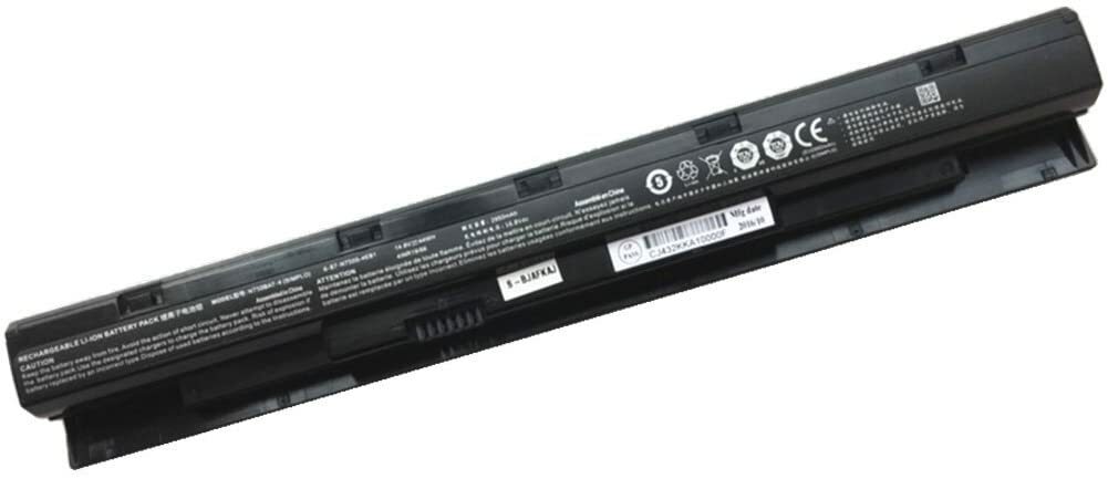 Genuine N750BAT-4 Battery 6-87-N750S-31C00 for Clevo N750WU 6-87-N750S-4EB1 44Wh