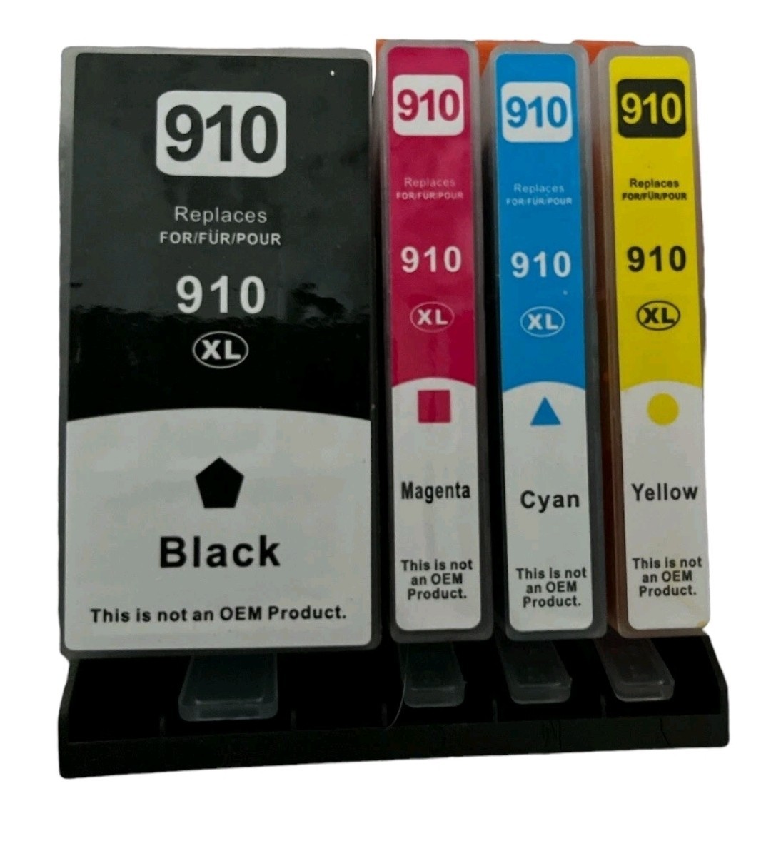 HP 910XL 4 pack Combo. Black XL/Cyan XL/Magenta XL/Yellow XL  D42