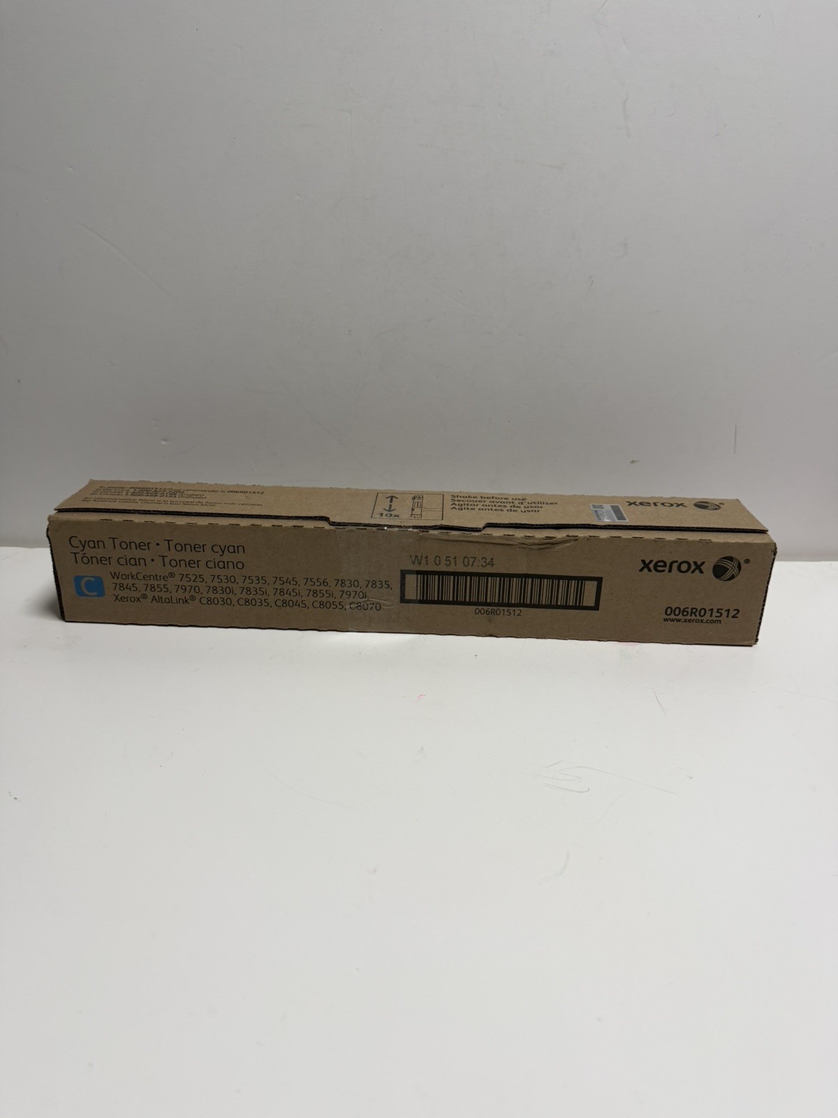 Genuine Xerox 006R01512 Cyan Toner Cartridge WorkCentre 7525 7535 AltaLink C8030