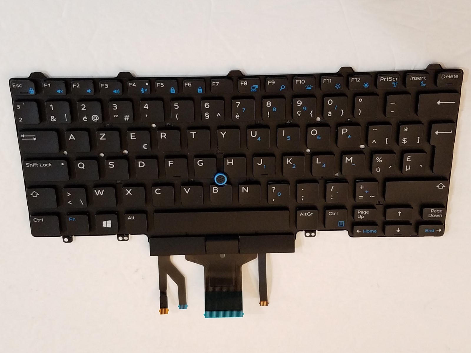 Ref -HC6KK Original Dell 0HC6KK  Belgian Belge Backlit Clavier Tastatur Keyboard
