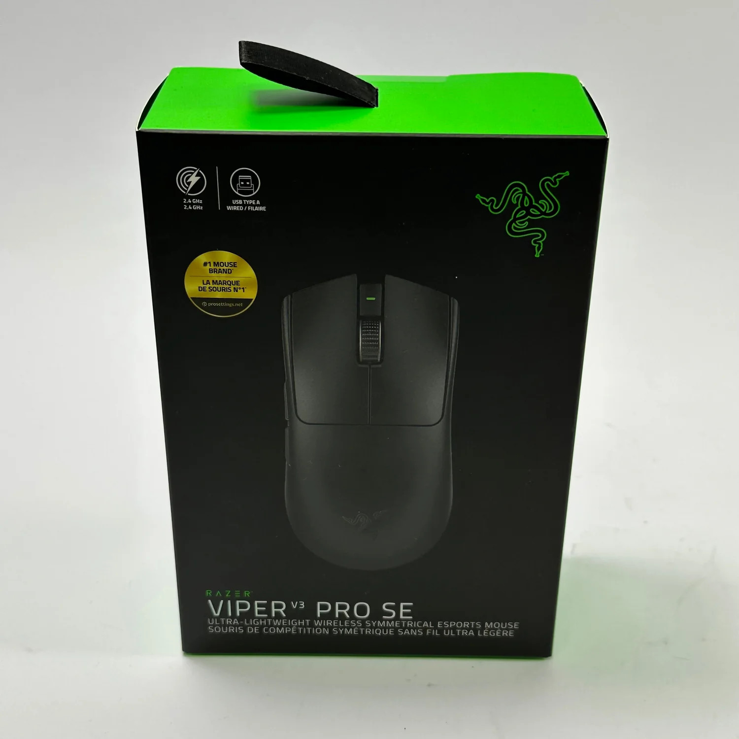 New Razer Viper V3 Pro SE RZ01-04550100-R3U1 Wireless Mouse Black