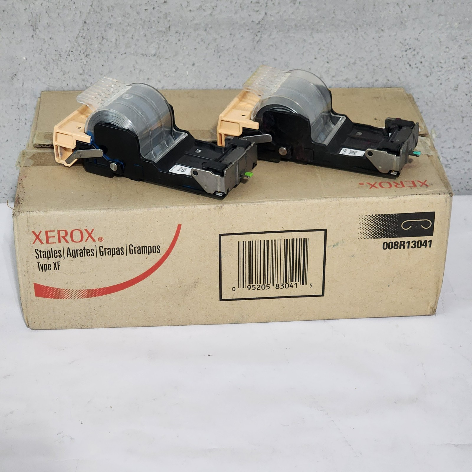 Xerox 008R13041 Staples Type XF 2 Units No Dispenser Genuine New Open Box