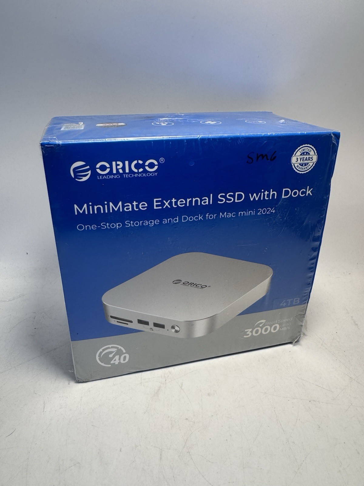 Orico MiniLink SSD Docking Station with m.2 SSD Enclosure For Mac mini M4