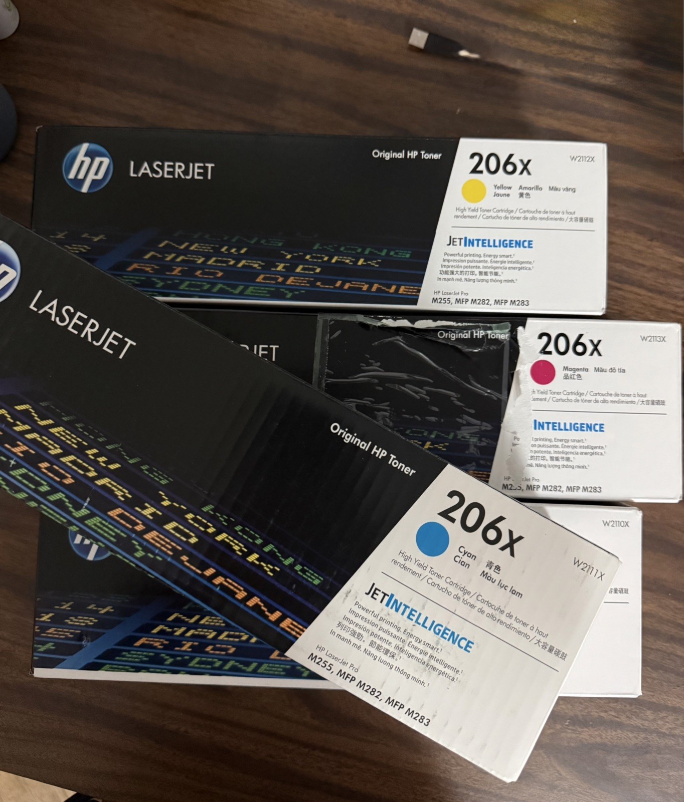 HP 206X Toner Cartridge - CMYK - High Yield – Sealed Box Ships Today