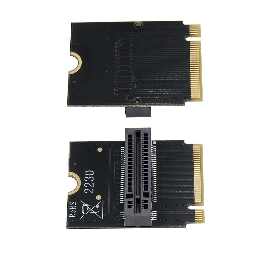 M.2 NVMe M-Key Vertical Interface Protection Card PCIe 4.0 Vertical Test