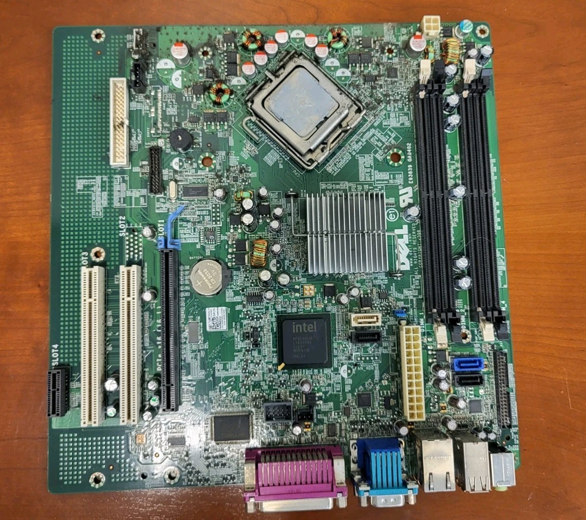 CN-0M858N - Dell System Board (Motherboard) for OptiPlex GX760b + Cpu Chip