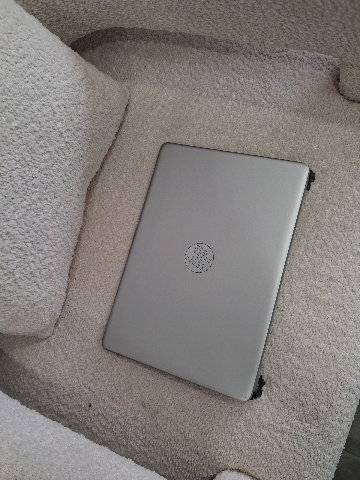 For HP 14-DK0028WM 14-DK1024WM Silver 14" LCD  Rear Back Cover with hinges