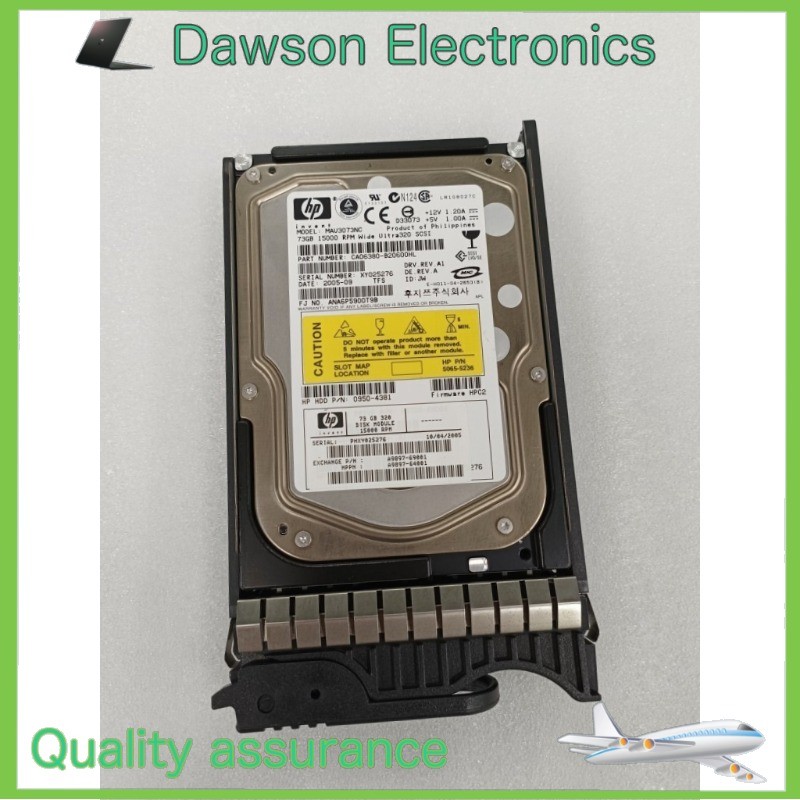 UsedHP 0950-4649 72GB 73GB 15K SCSI 320 3.5" AB421-69001 AB421-2101A Hard Disk