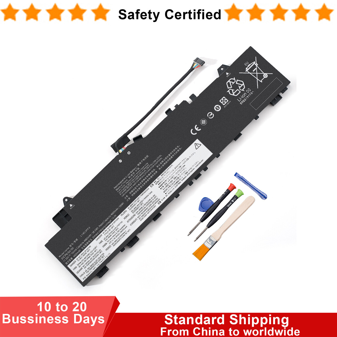 L19C3PF3 L19M3PF3 Battery For Lenovo IdeaPad 5-14ALC05 5-14ARE05 5-14ITL05