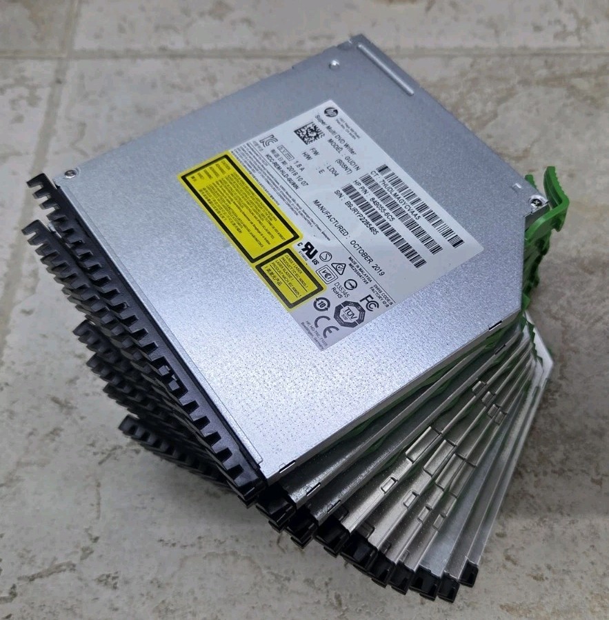 LOT OF 10 Genuine HP 600 800 G3,G4 DU-8AESH GUD1-N DVD RW Super Multi DVD Writer
