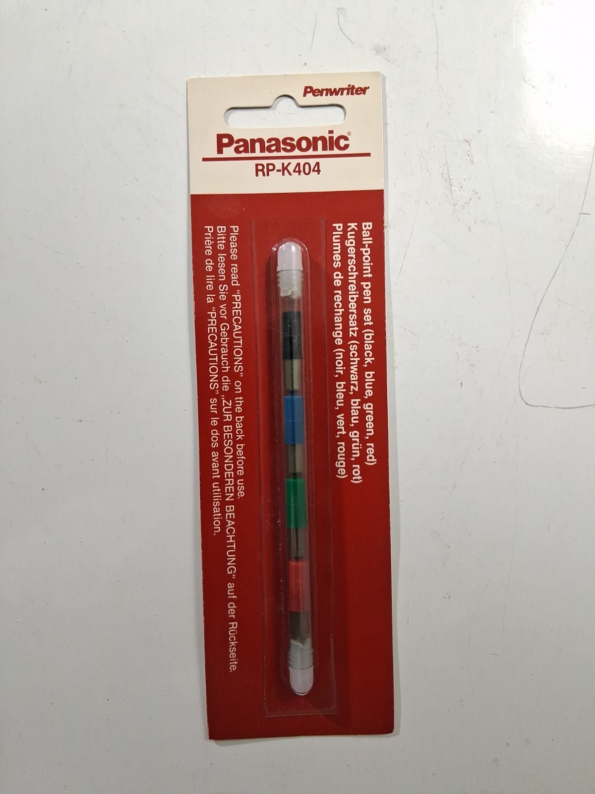 Panasonic RP-K404 Penwriter (Black,Blue, Green,Red) Replacement For TRS-80 READ