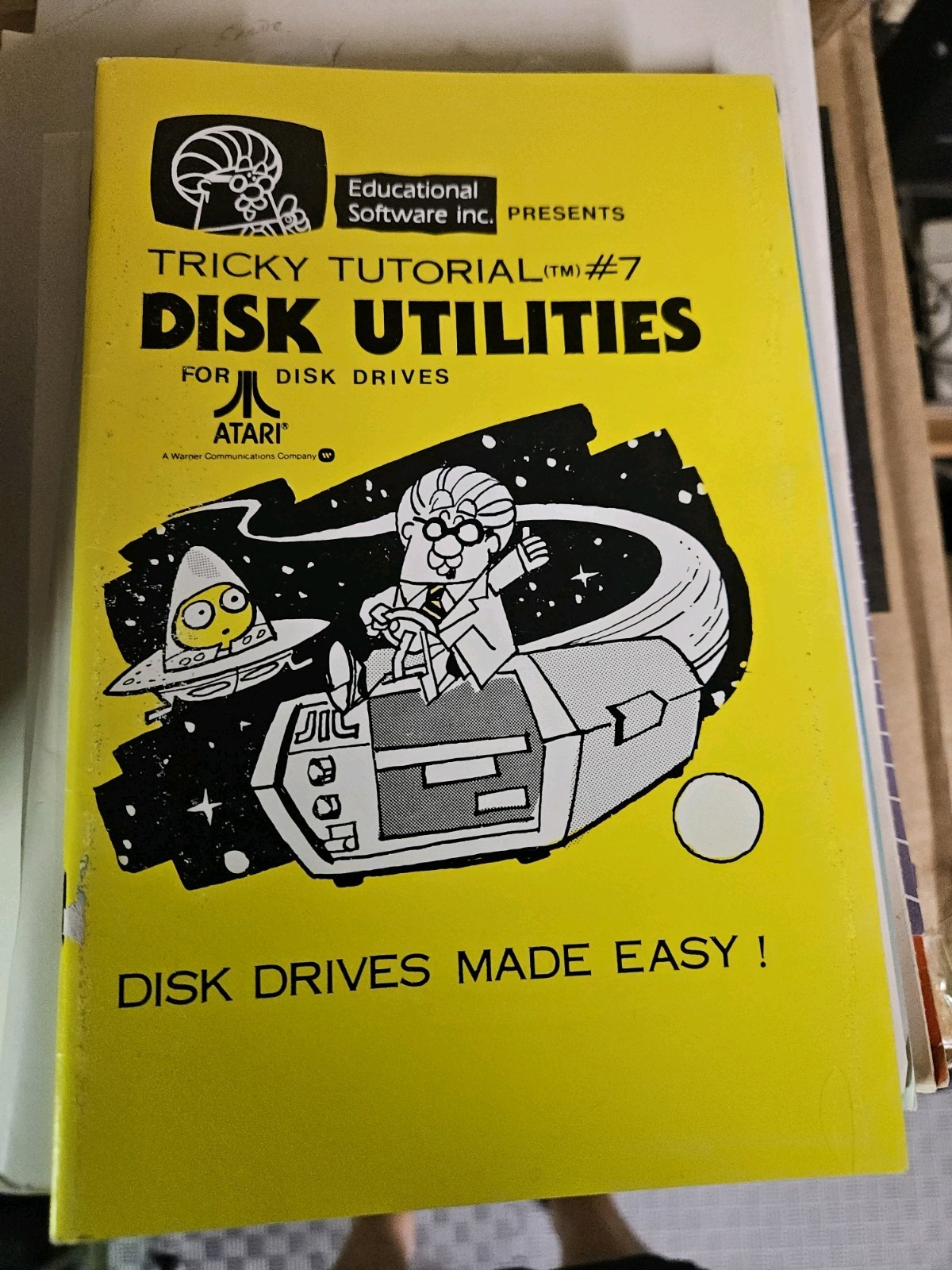 LAST ONE TRICKY TUTORIAL #7 DISK UTILITIES Manual for Atari