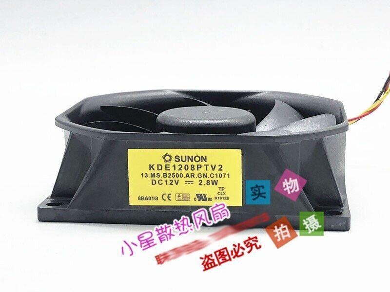 1X projector cooling fan  8CM KDE1208PTV2 12V 2.8W DM10