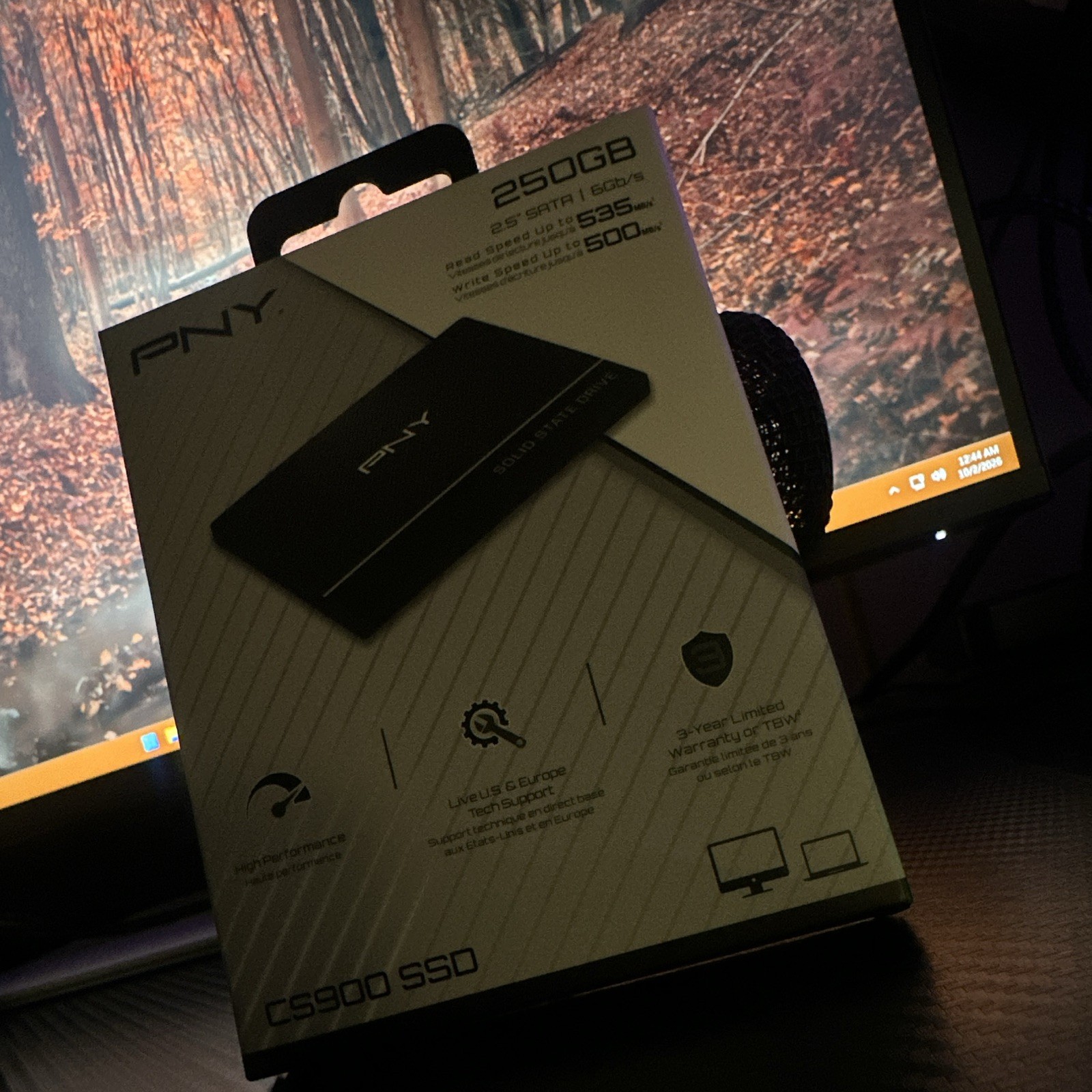 PNY CS900 250GB Internal SSD SATA