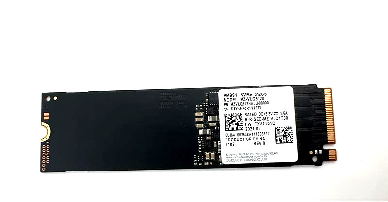 Samsung PM991 Model: MZ-VLQ5120 SSD Nvme 512GB