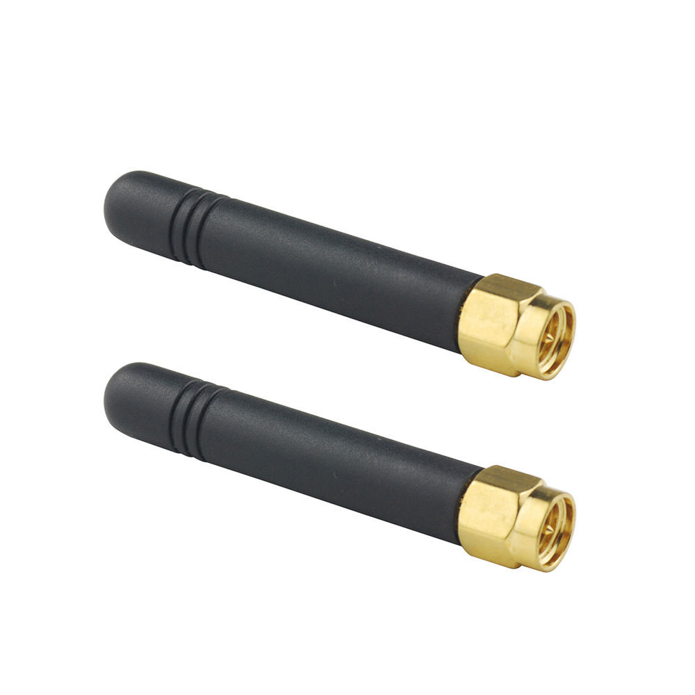 2pcs 868MHz 900MHz 915MHz RFID ZigBee Omni Antenna with SMA Male Connector