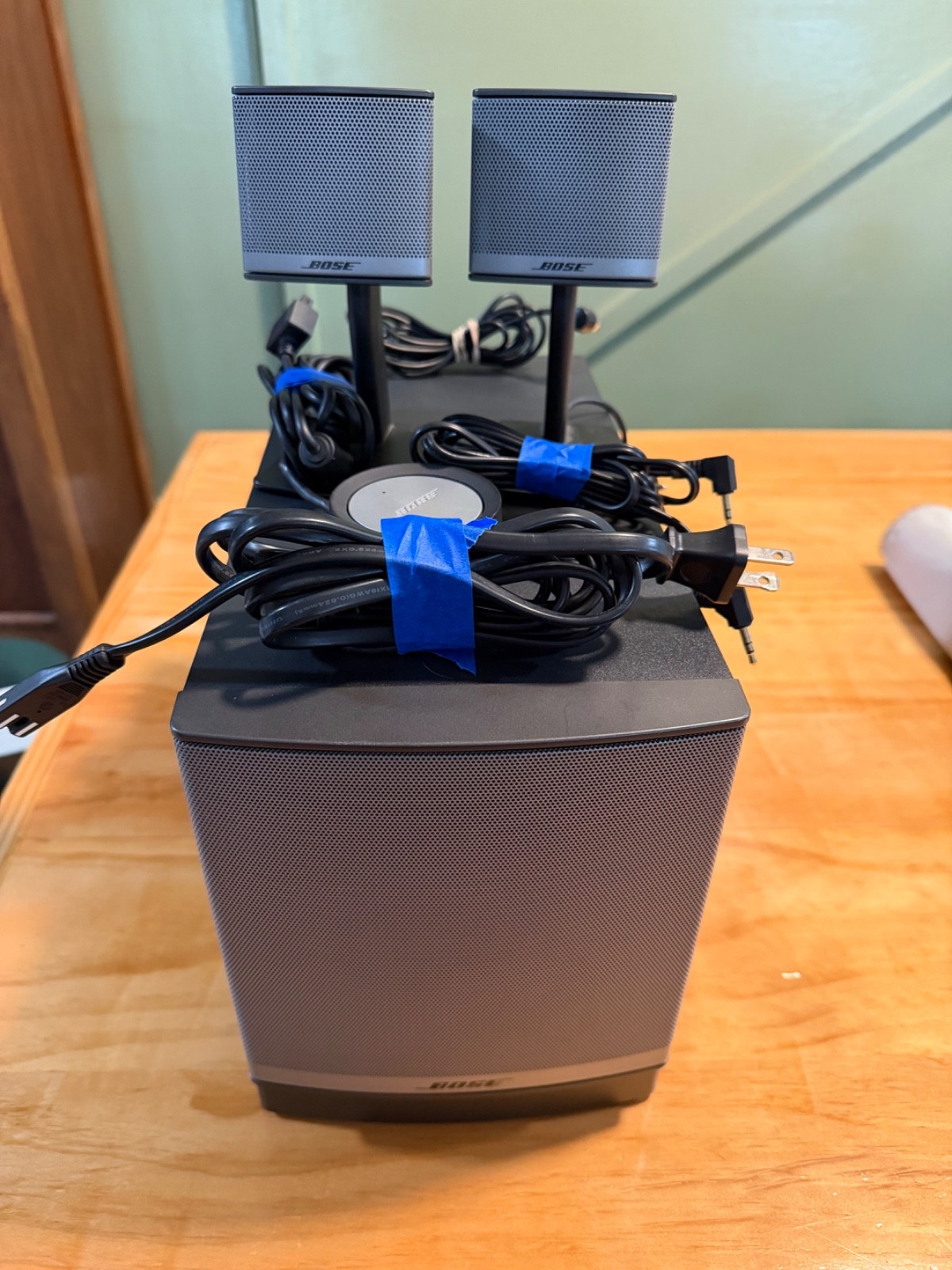 Bose Companion 3 Series II Multimedia Speaker System Bass Complete