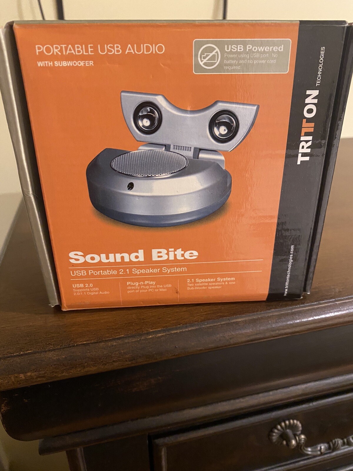 Tritton Sound Bite Portable 2.1 USB Audio Speaker System 