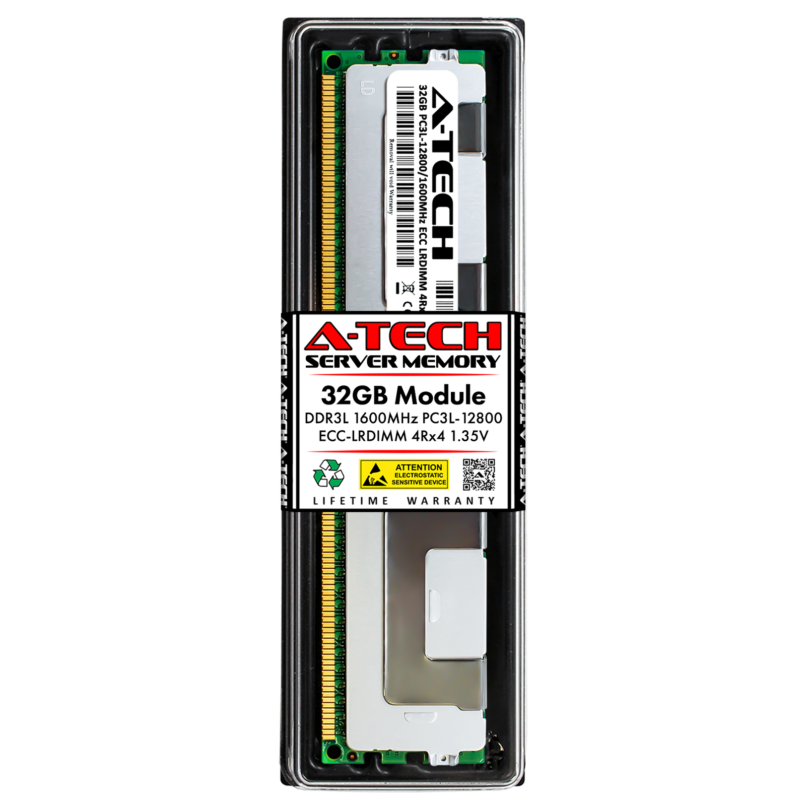 32GB DDR3 PC3-12800L LRDIMM Replacement for Kingston KTH-PL316LLQ/32G Memory RAM